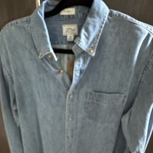 Jcrew chambray denim shirt NWT
